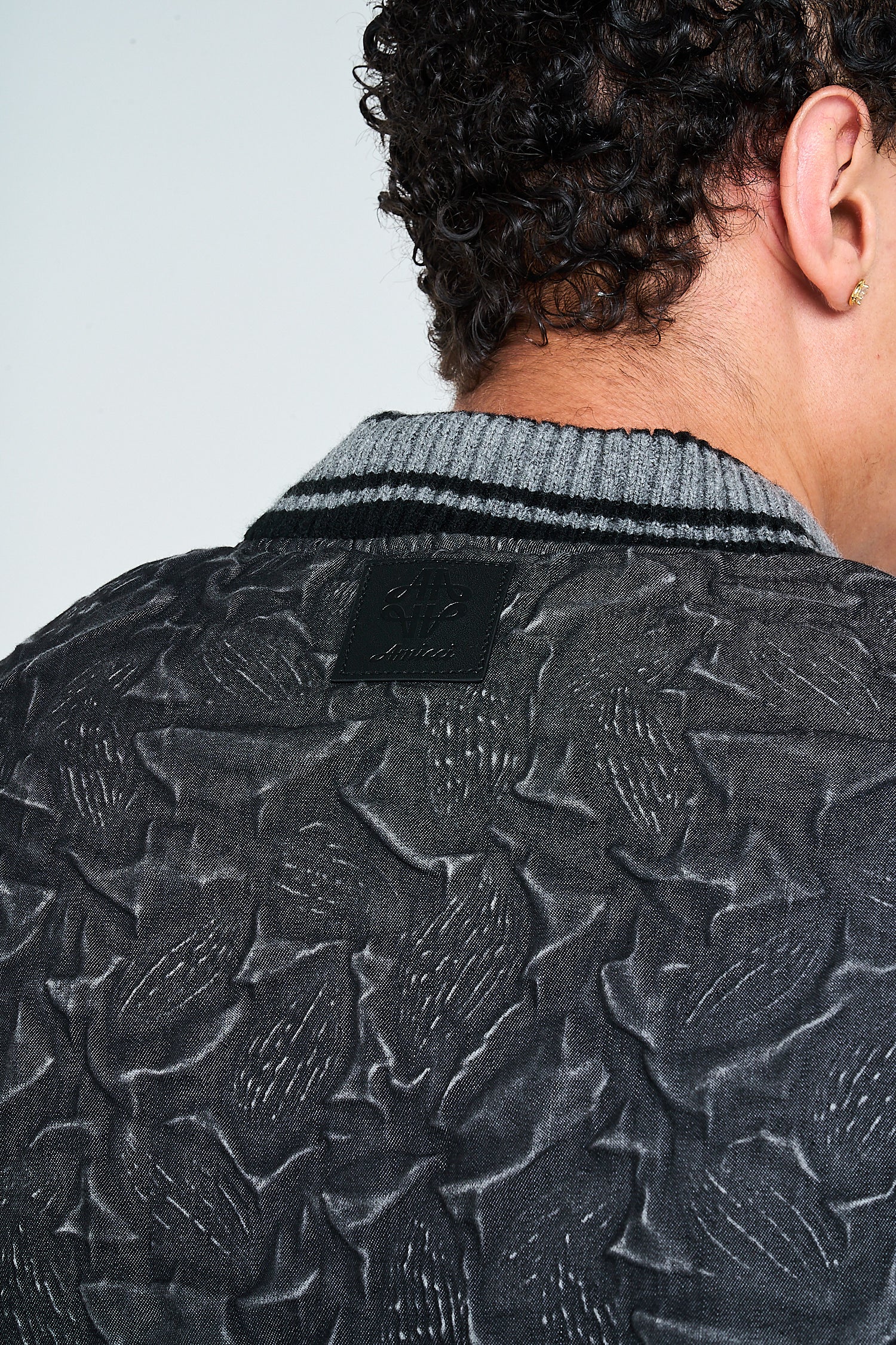 Fonsie Textured Bomber Jacket
