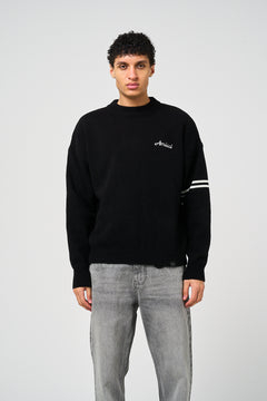 Nantes Long Sleeve Black T Shirt