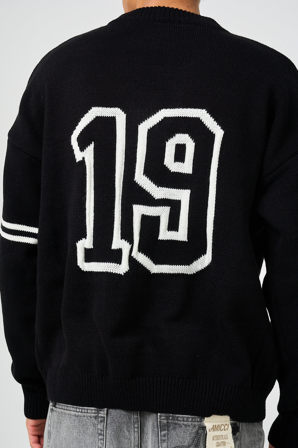 Nantes Long Sleeve Black T Shirt