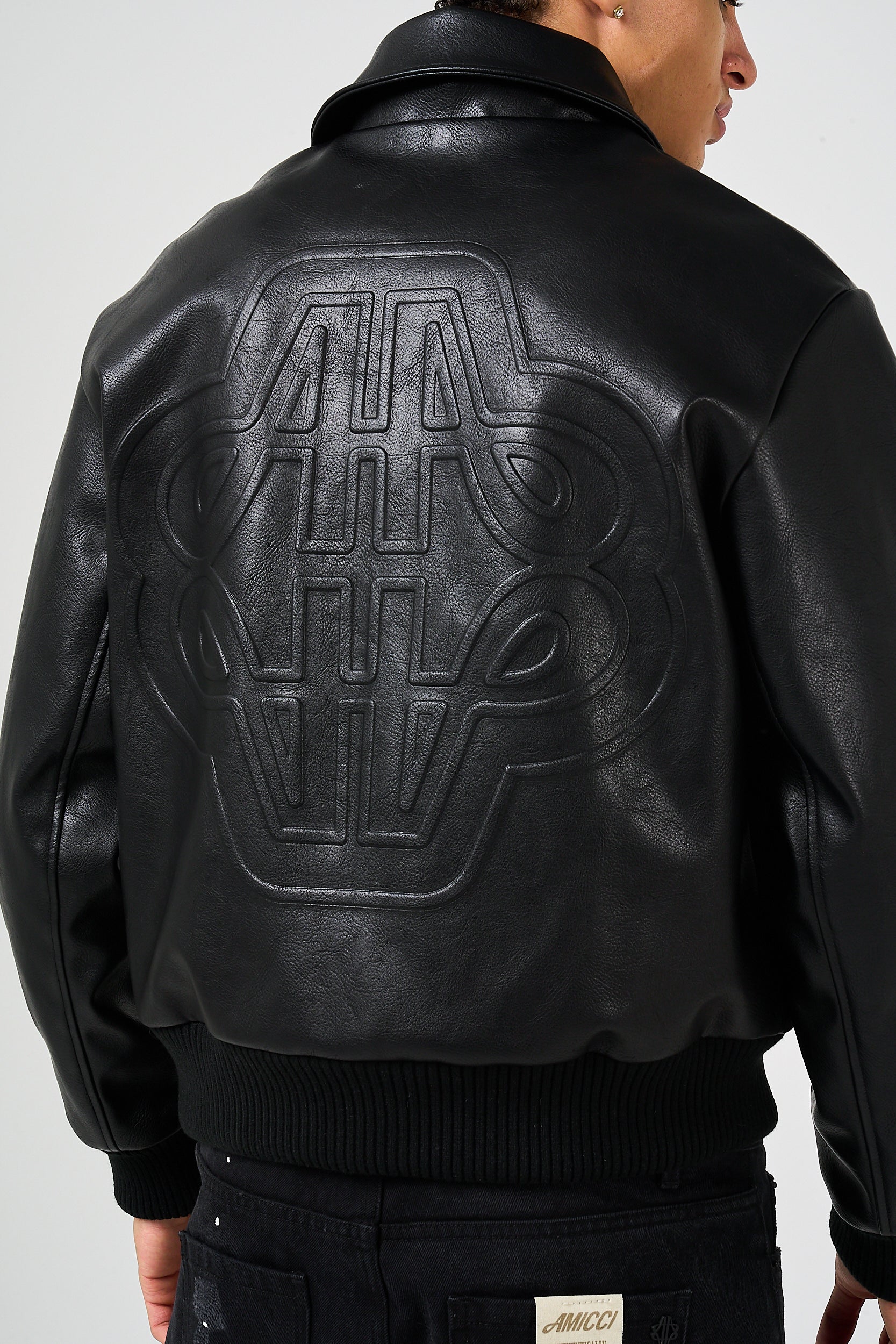 Fulton Leather Varsity Jacket