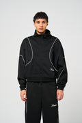 Bleecker Black Zip Through Top