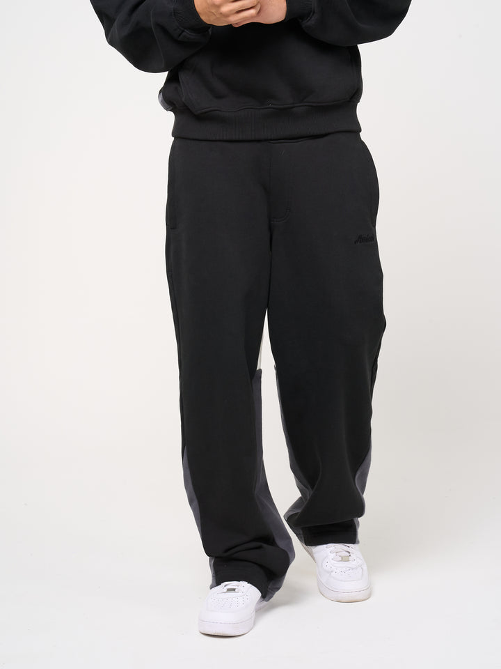 Modena Flared Jogger Black