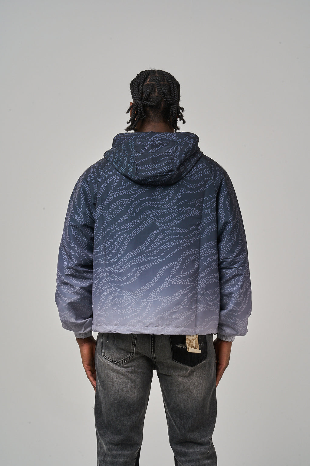 Luciano windjack zwart