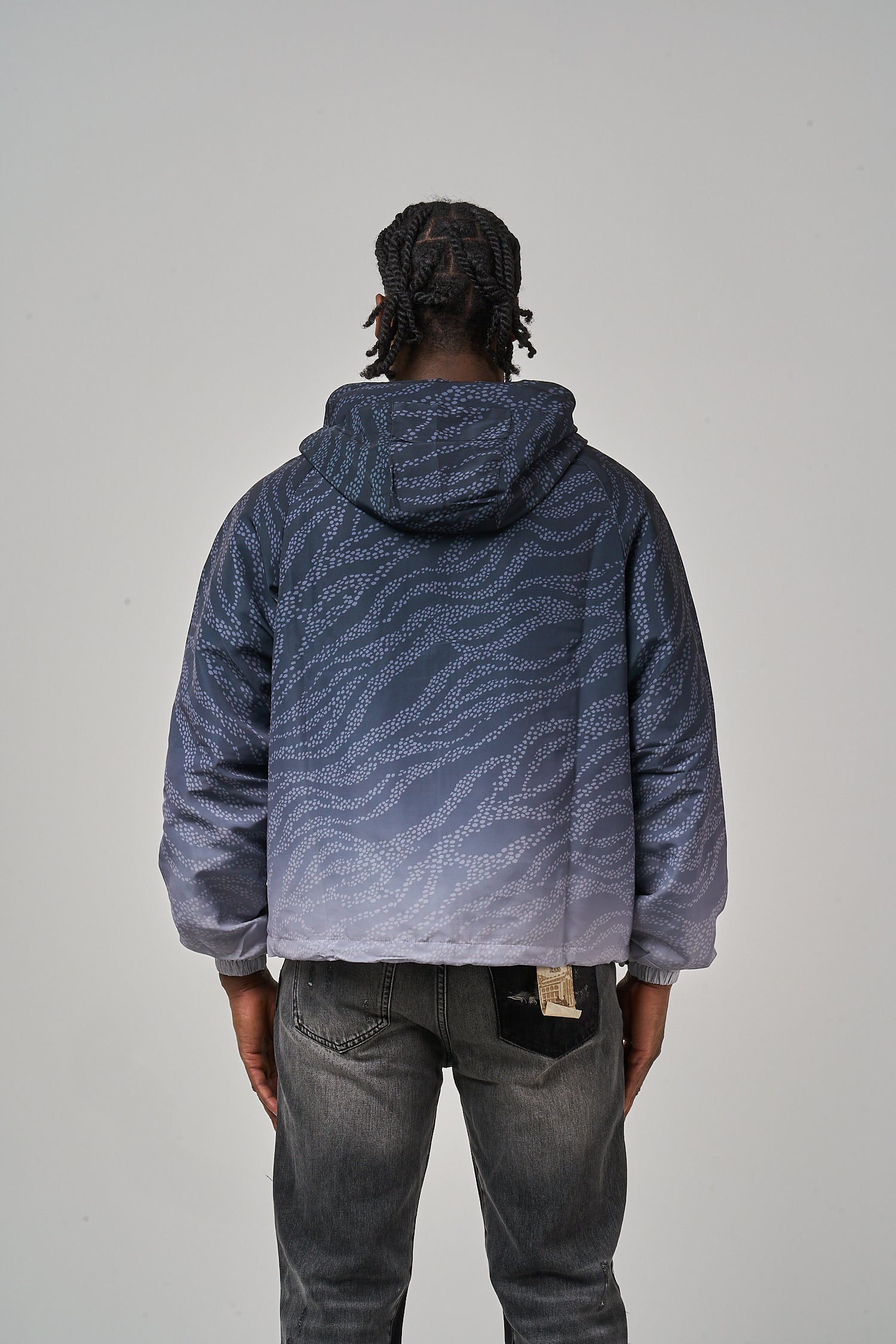 Luciano windjack zwart