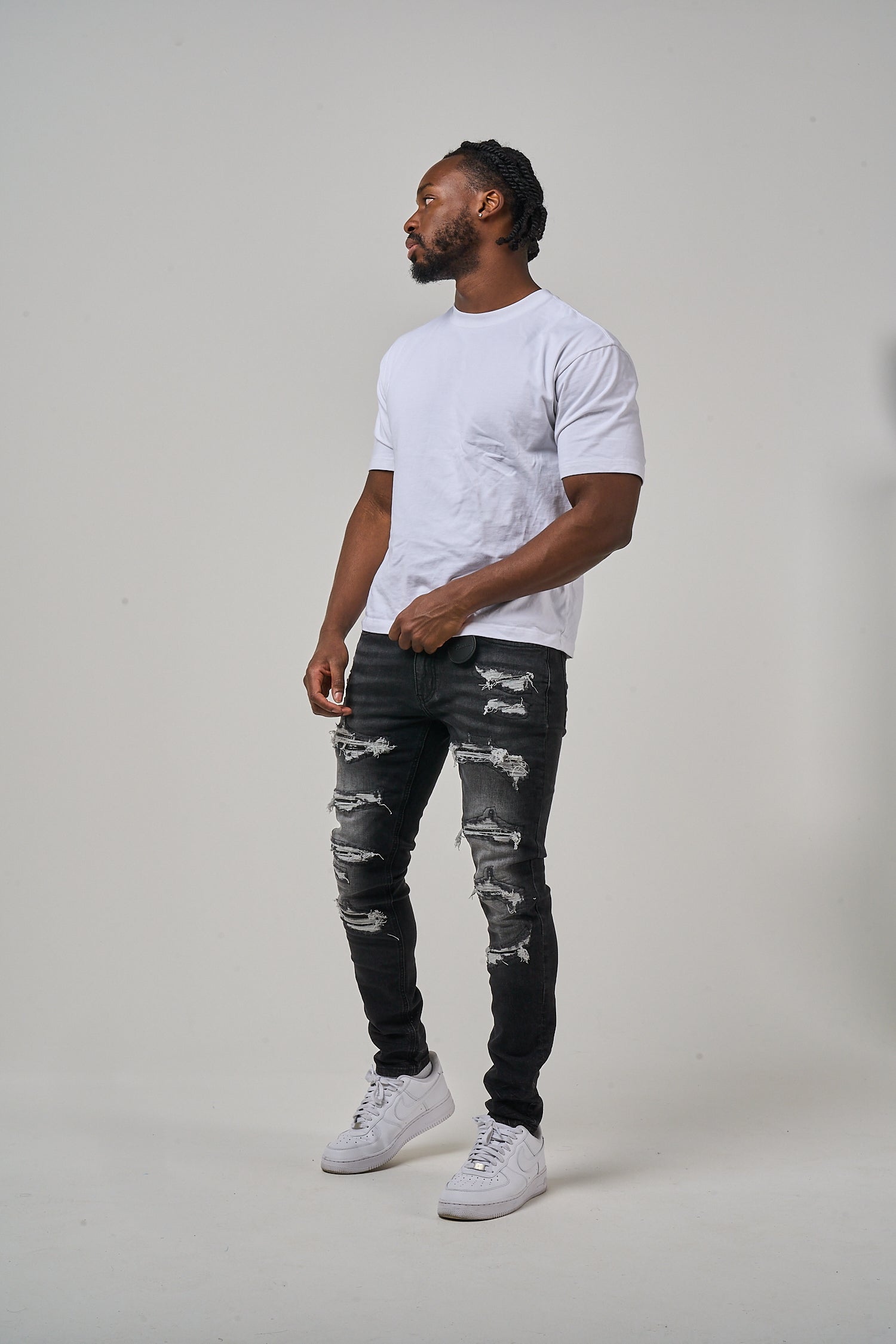 Jacopo Jet Black Jeans