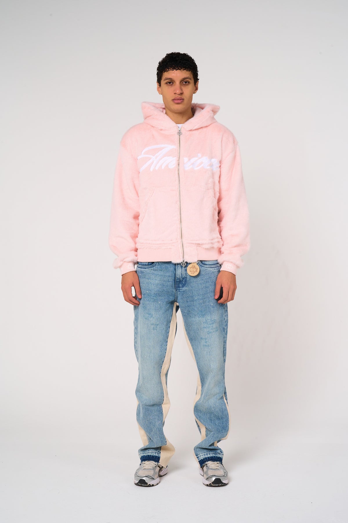 Oakley Pink Fur Hoodie