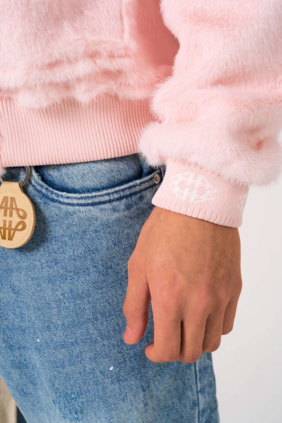 Oakley Pink Fur Hoodie