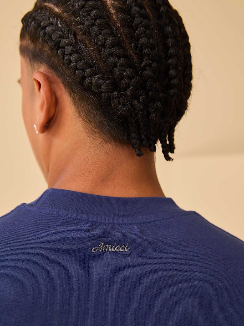 Instituut T-shirt Marineblauw