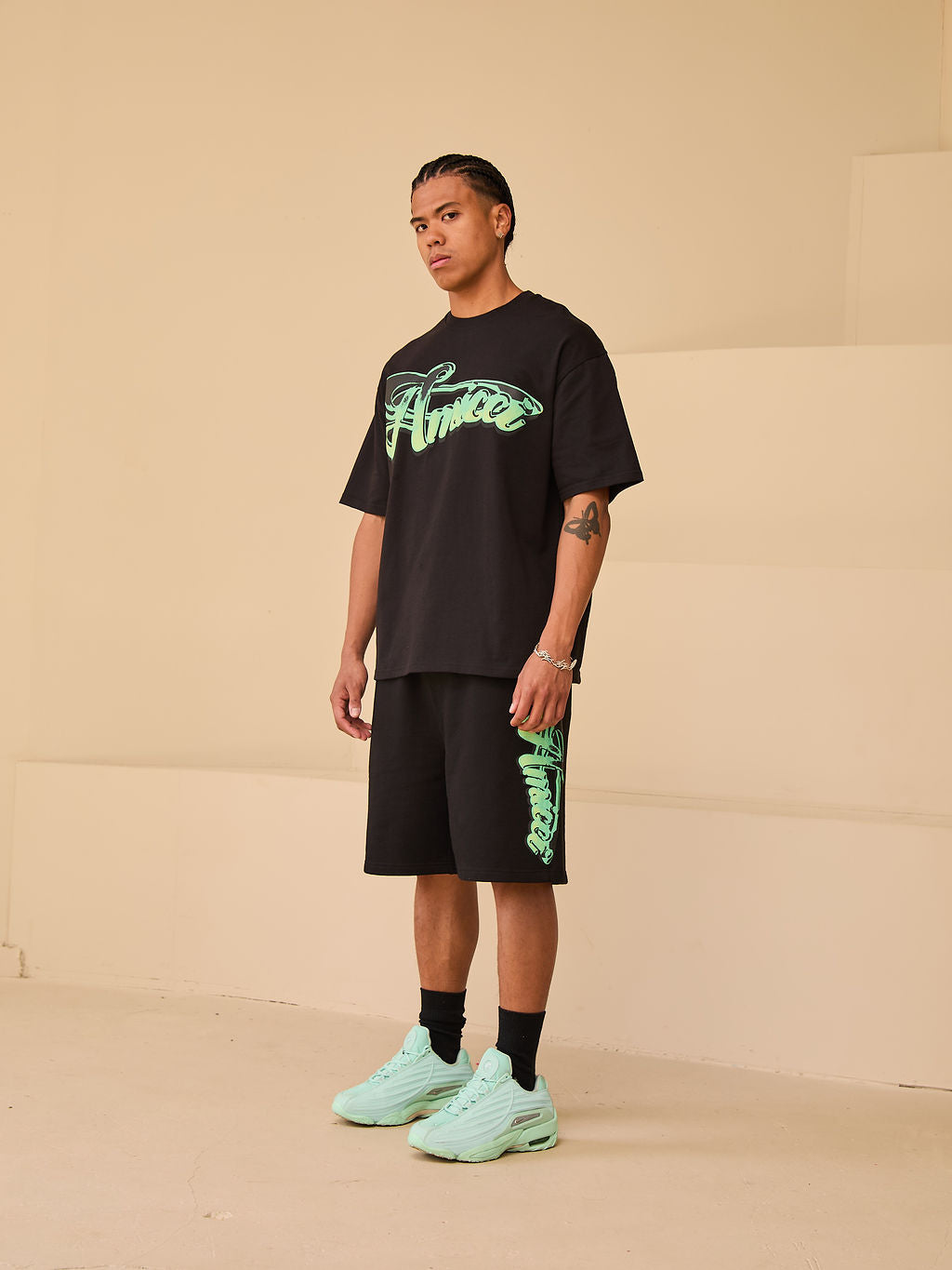 Verdent Graphic T-Shirt Zwart