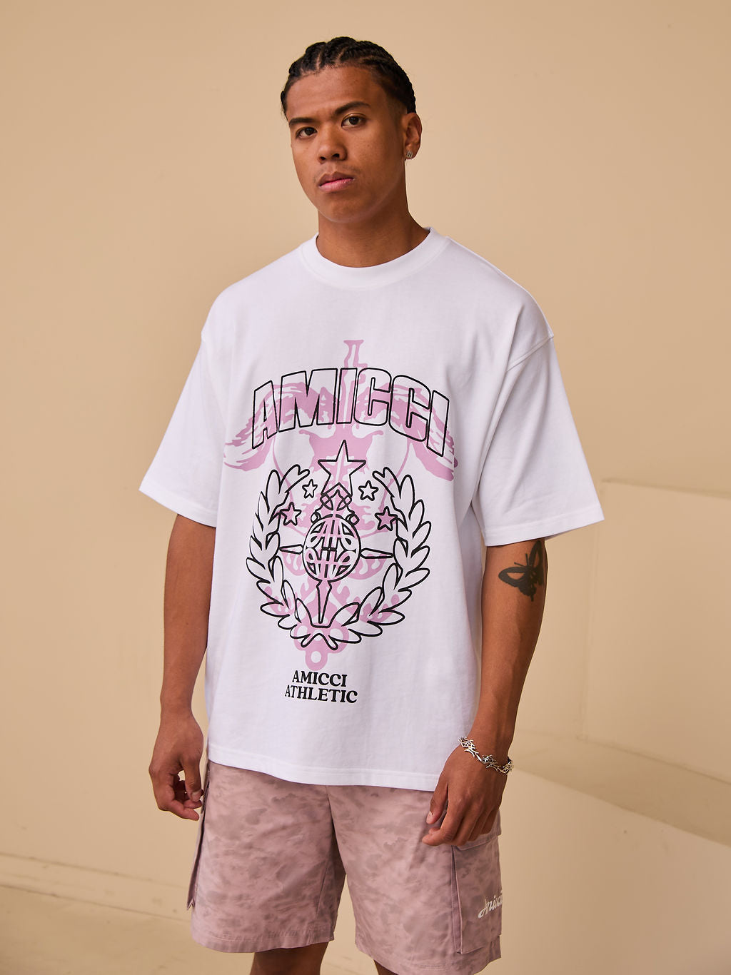Parade T-shirt roze afbeelding