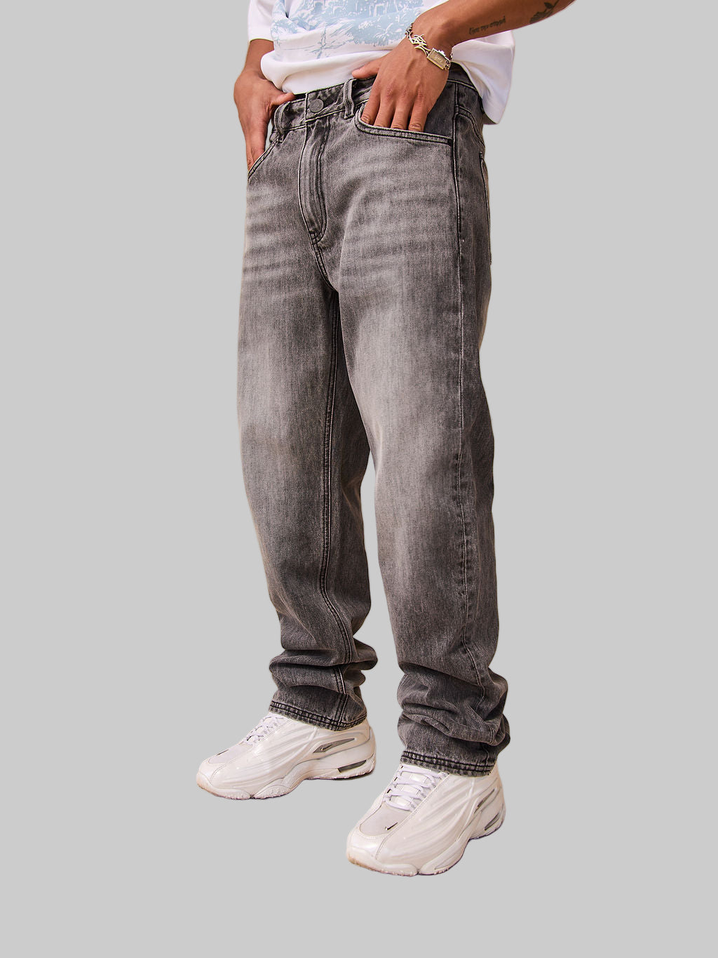 Sienna Grey Flare Jean