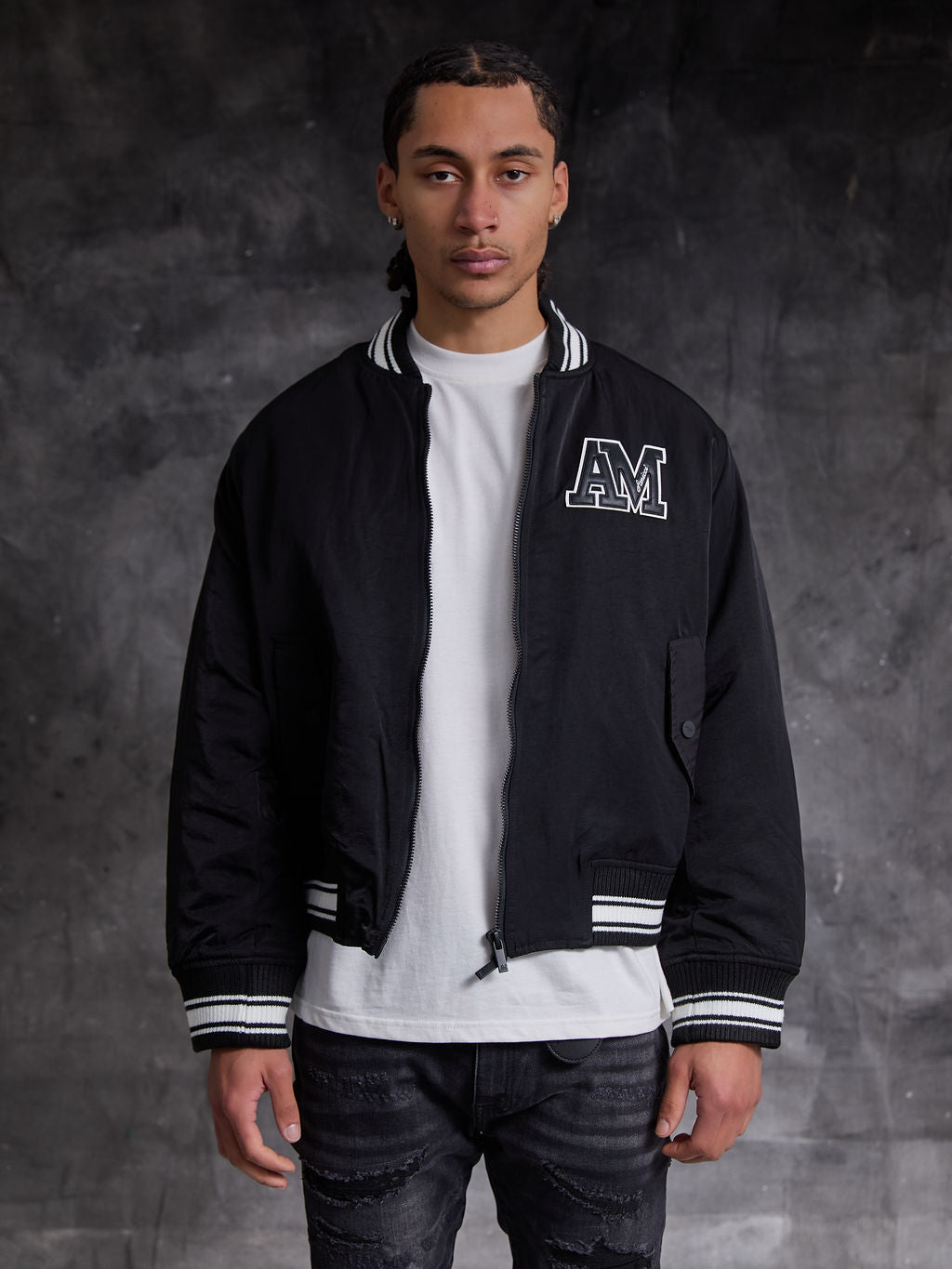 Marcella Bomberjacke Schwarz