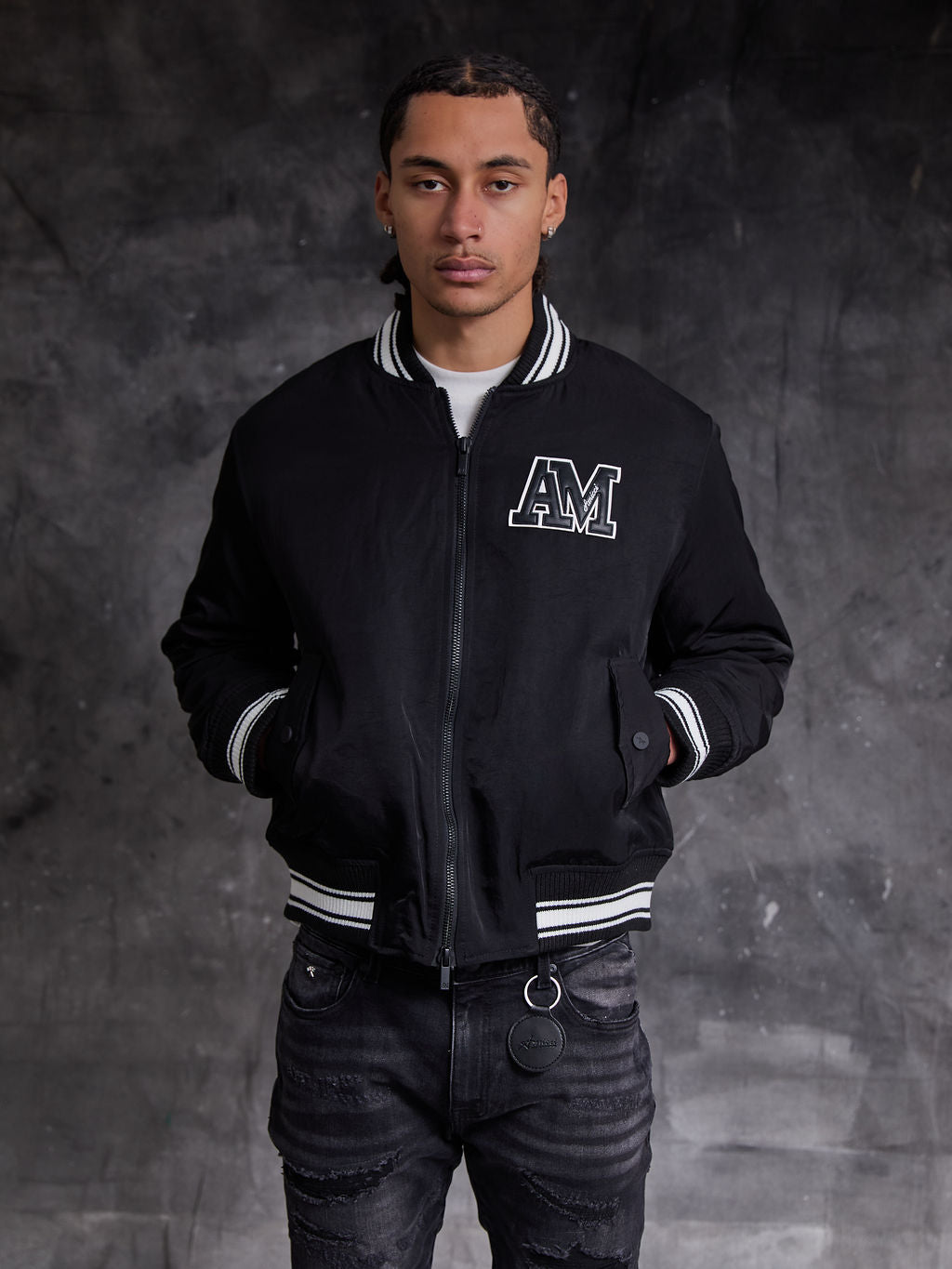 Marcella Bomberjacke Schwarz