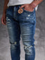 Jeans Skinny Azules Medios Alonzo