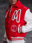 Rouge Rød Varsity Jakke