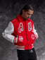 Rouge Rød Varsity Jakke