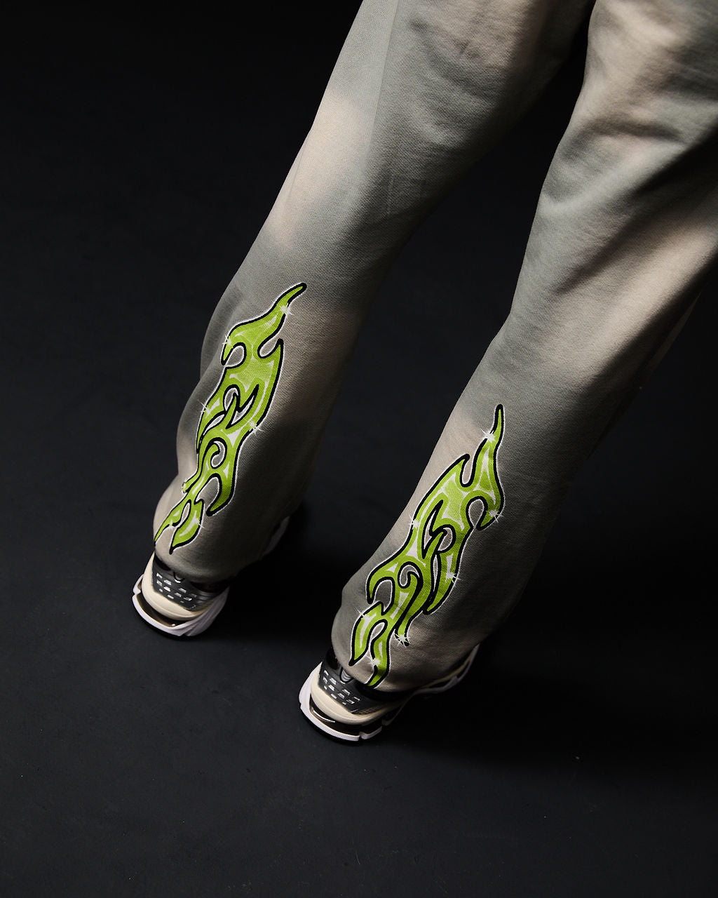 Paola Graphic Jogger Grijs