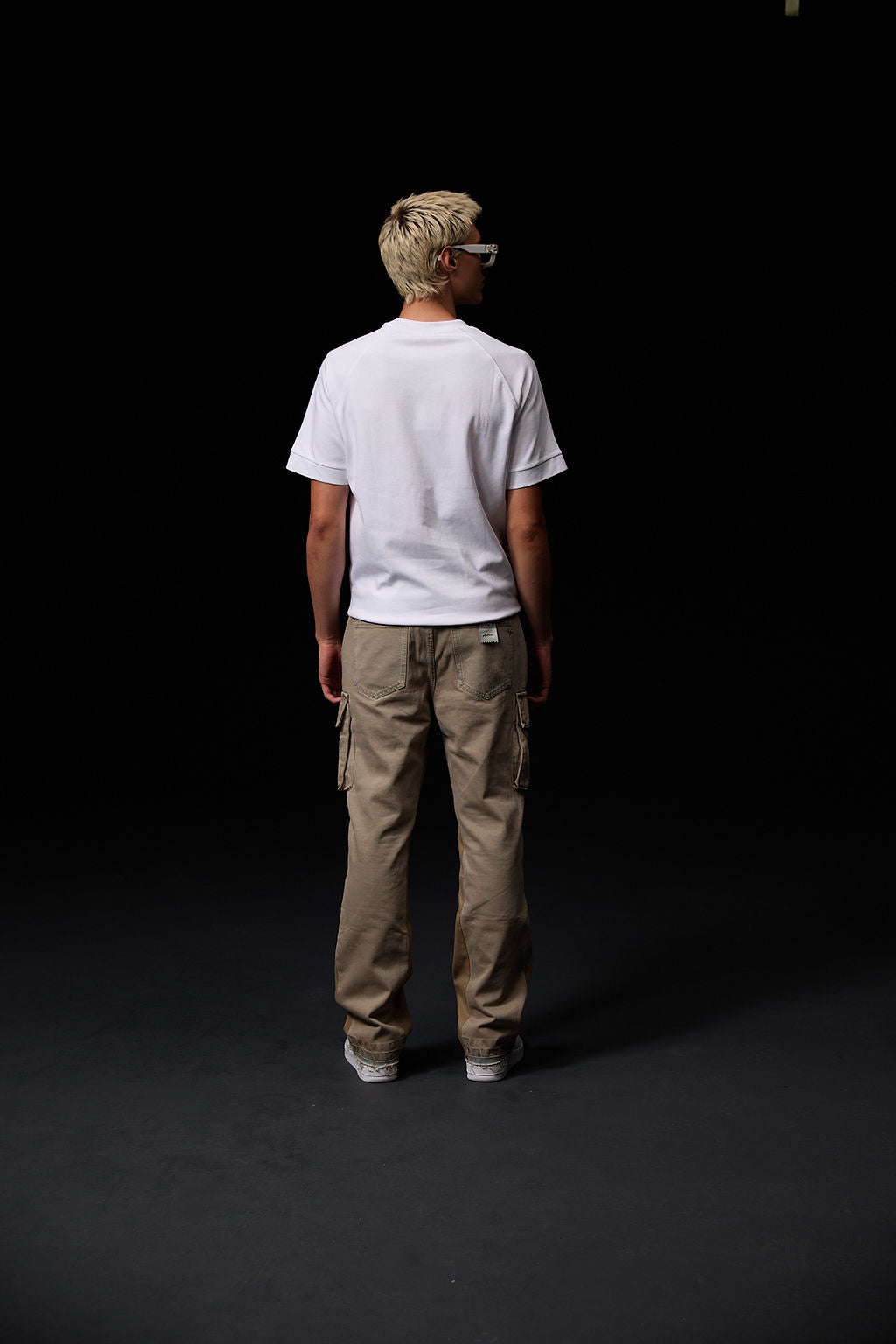 Renzo Flare Jeans de Mezclilla Arena