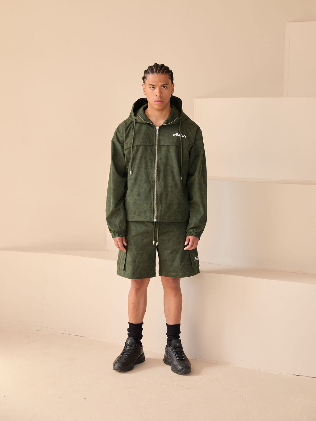 Almeria Windjack Groen