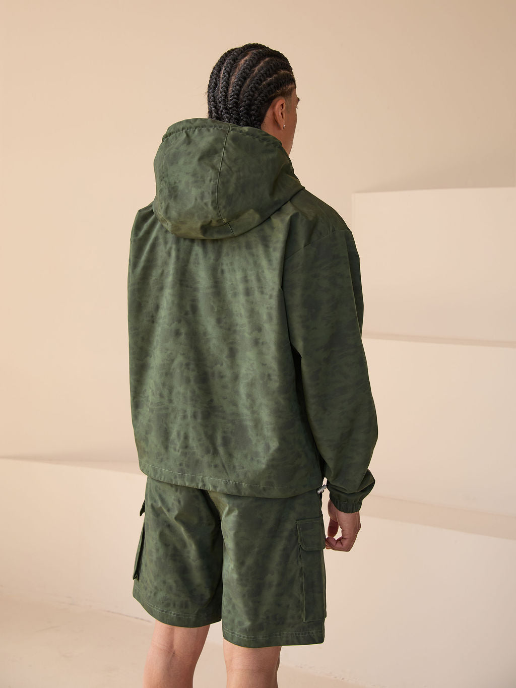 Almeria Windbreaker Set Green