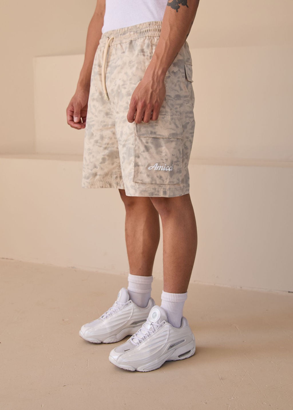 Almeria Windbreaker Set Beige