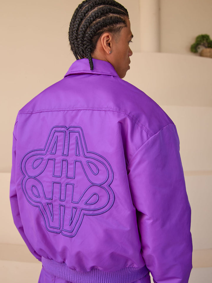 Laredo Bomber Jacket Purple