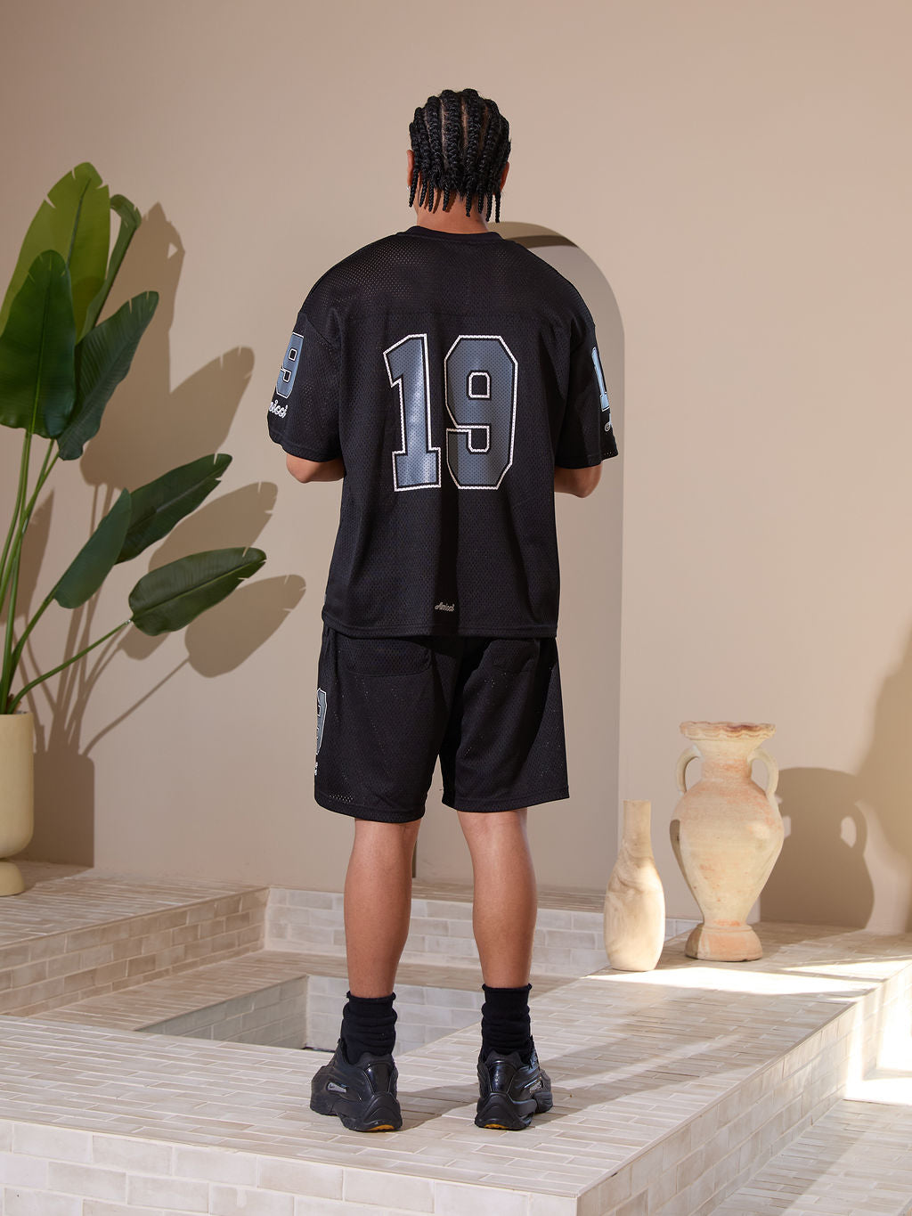 Macizo Mesh Shorts Black