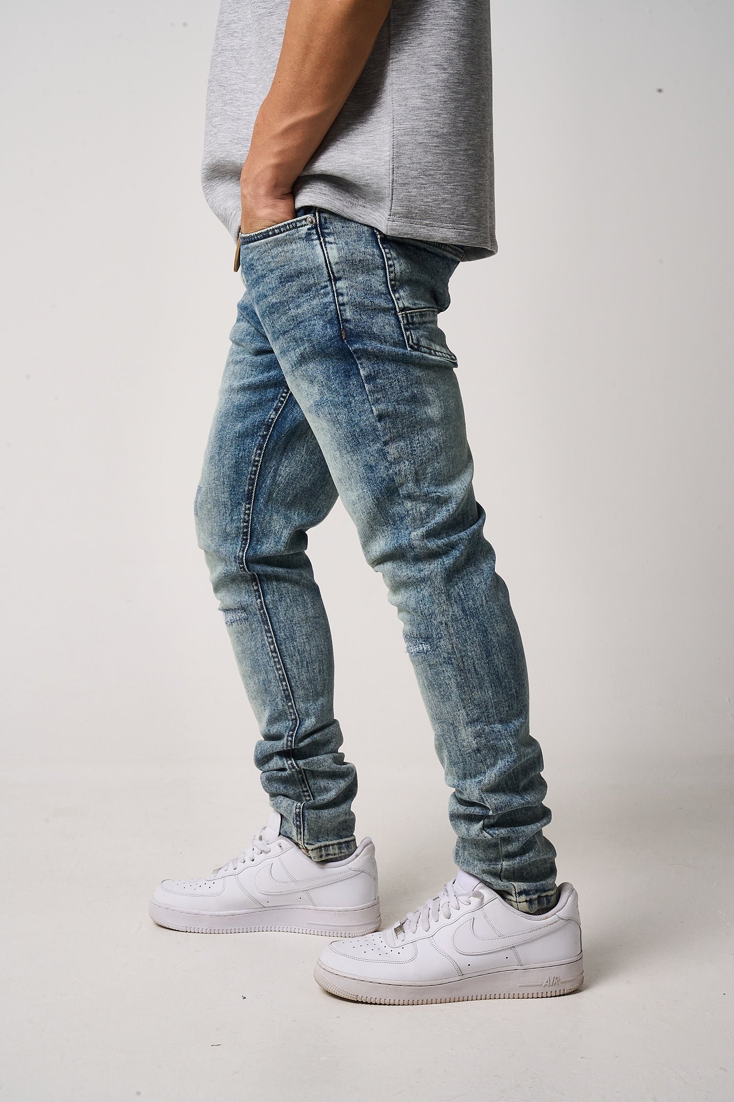 Orion Slim Jean Mid Blue