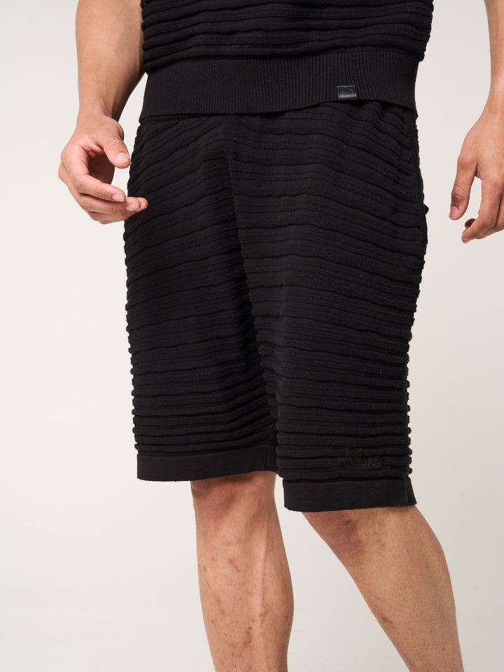 Dune Knitted Shorts Black
