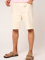 Sarito Cotton Twill Shorts Cream
