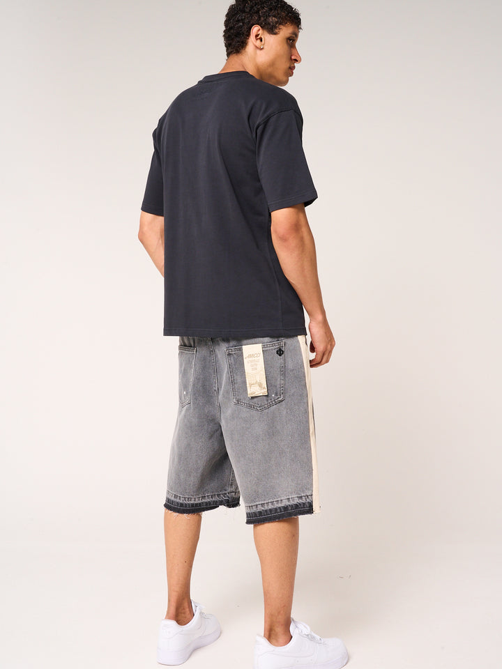 Karim Emblem Logo T Shirt Black