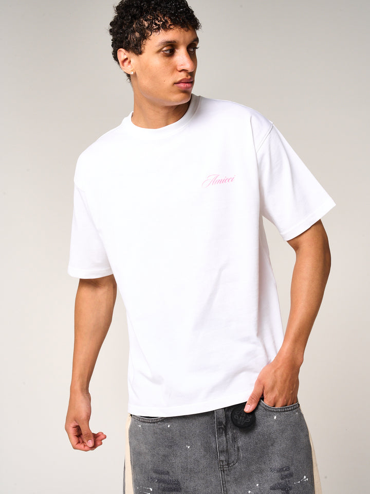 Renato Graphic T Shirt White