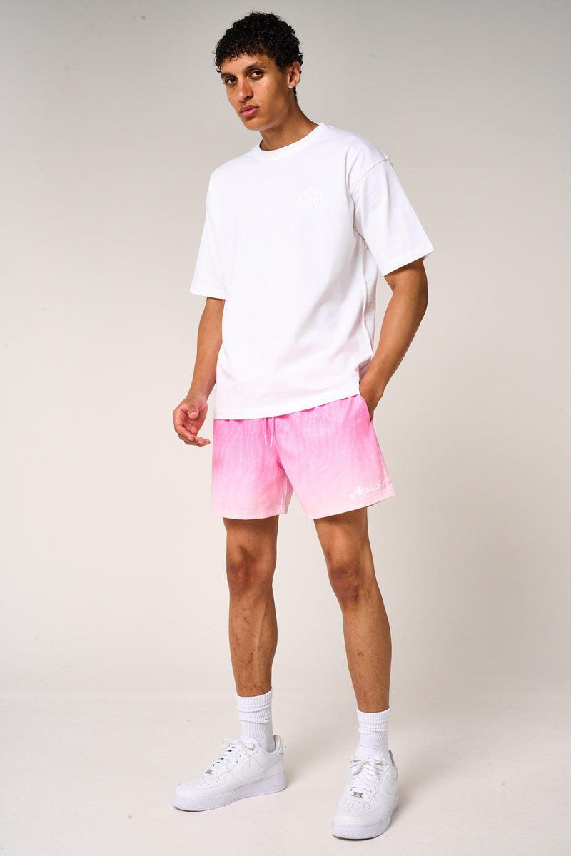 Luciano Mesh Swimshort Pink