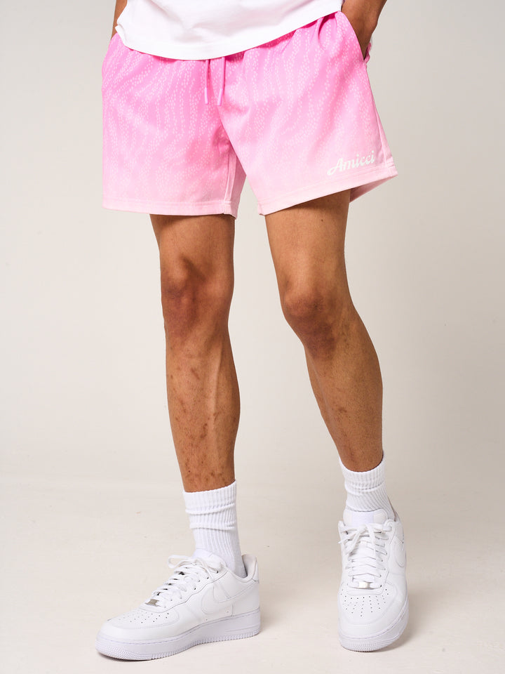 Luciano Mesh Swimshort Pink