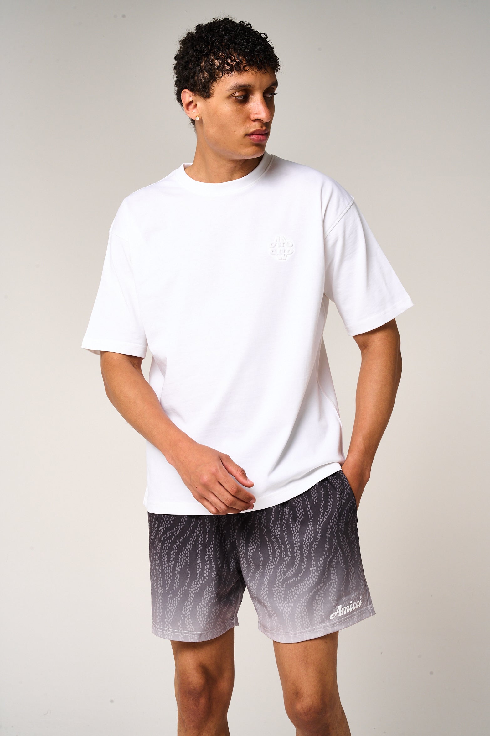 Luciano Mesh Swimshort Black