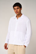 Vesper Linen Shirt White