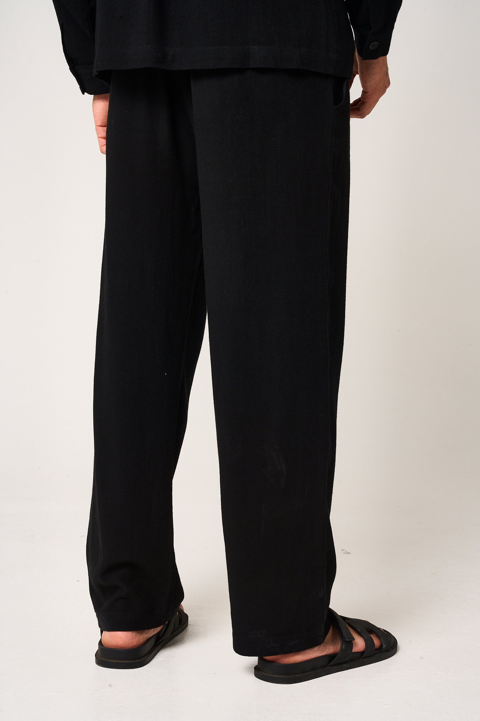 Vesper Linen Pants Black