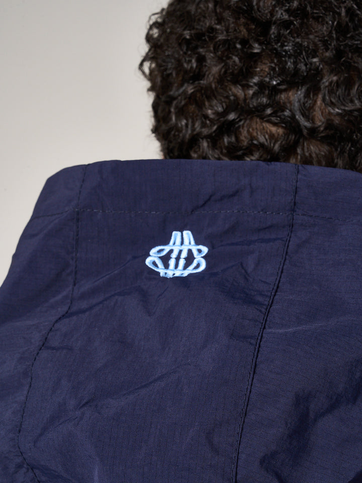 Placido Navy Shell Windbreaker
