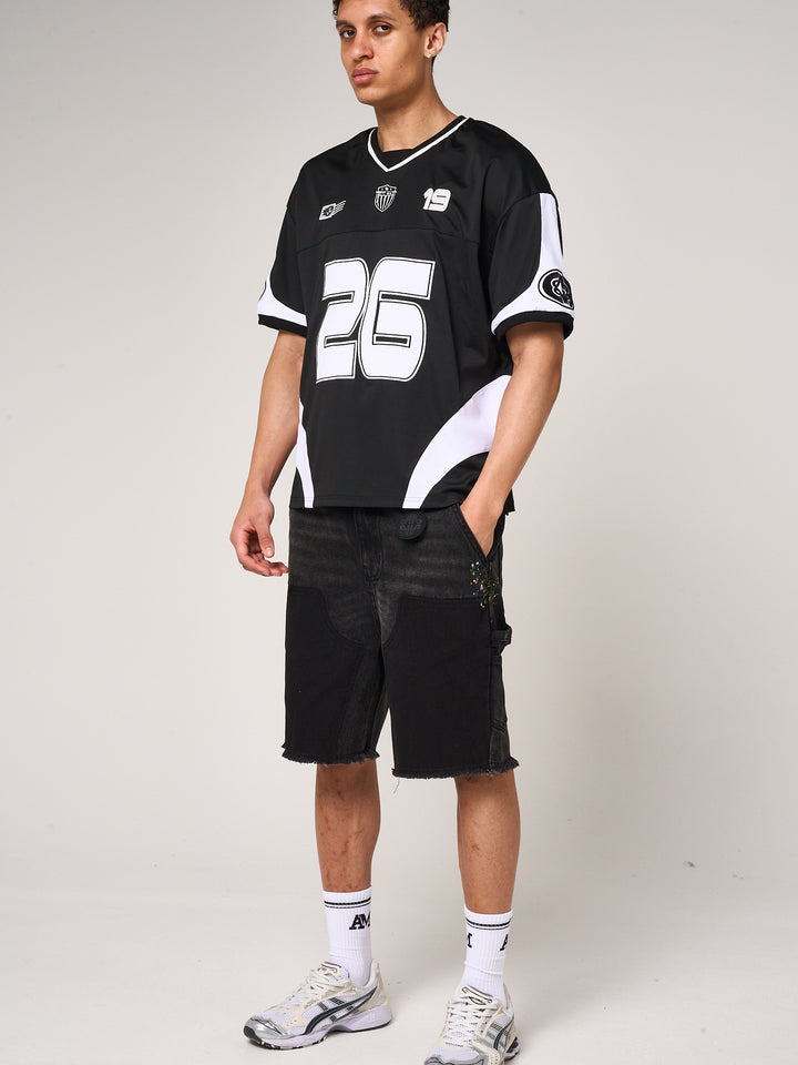 Paseo Football Jersey Black