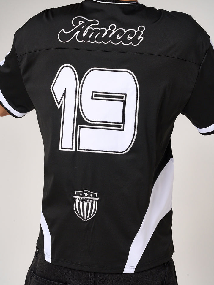 Paseo Football Jersey Black