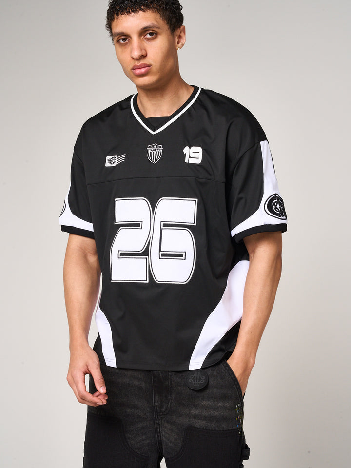 Paseo Football Jersey Black