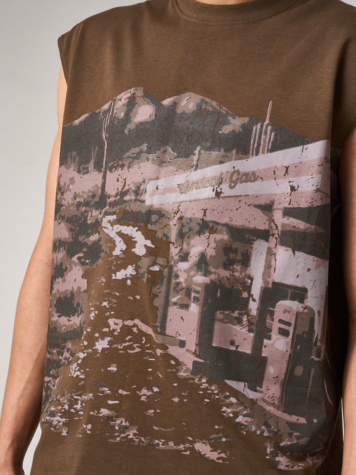 Junction Sleeveless Graphic T