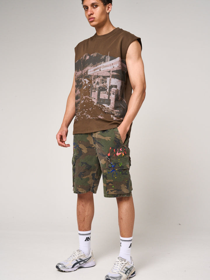 Junction Sleeveless Graphic T