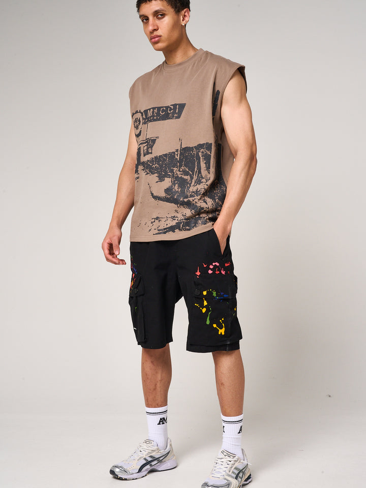 Route Sleeveless Graphic T