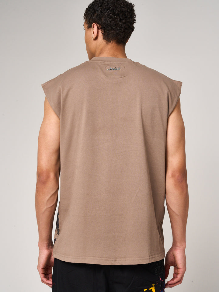 Route Sleeveless Graphic T
