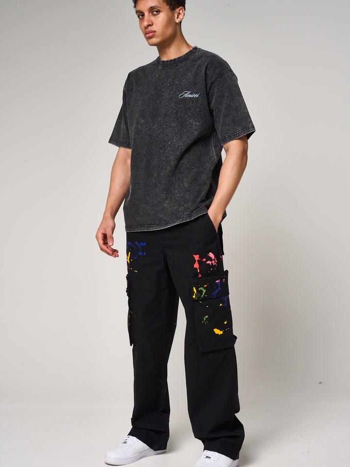Colonel Cargo Pants Black