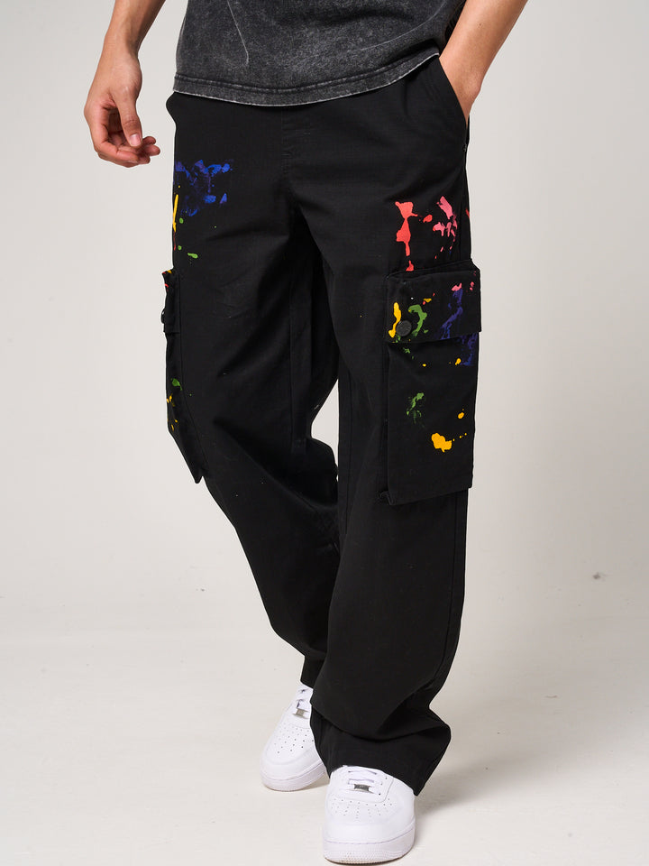 Colonel Cargo Pants Black