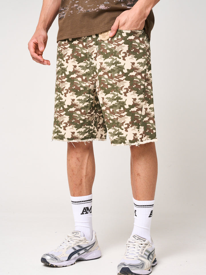 Guerrero Camo Denim Shorts