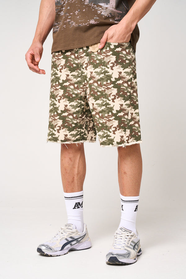 Guerrero Camo Denim Shorts