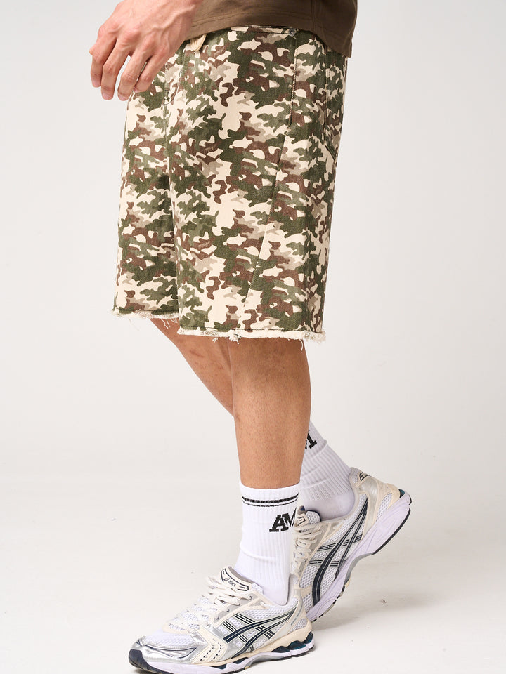 Guerrero Camo Denim Shorts